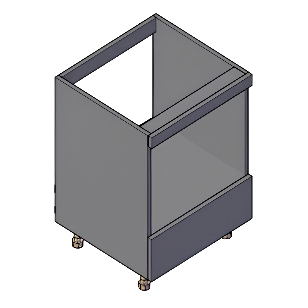 Khoang tủ dưới để lò vi sóng HESTIA HHB060MNMNN W600mm