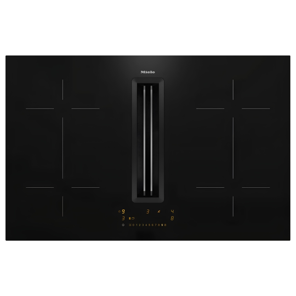 Bếp từ tích hợp máy hút mùi Miele KMDA 7473 FL-U Silence - 4 vùng nấu